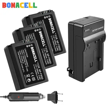 Bonacell NP-FW50 Kamera, Batéria + Nabíjačka pre Sony A6000 A6500 A6300 A7S A7II A7SII a7II NEX-3 A NEX-3N NEX-5
