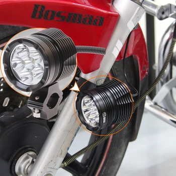BOSMAA 20W MX-l2 M201 Motocykel Svetlometu 3200LM LED Reflektor Motorke Hmla Mieste Svetlomet Žiarovka Vysokej Mode Lov Jazdy na čítanie