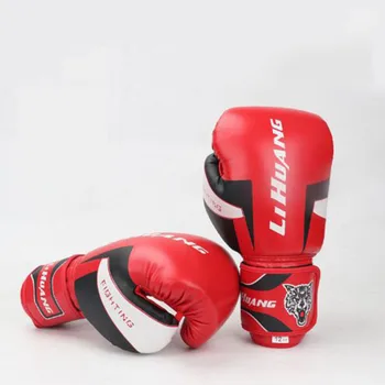 Boxerské Rukavice pre Tréning Muay Thai Kickbox Boj Skvelé pre Ťažký Úder Taška Dvojité Konci Rýchlosť Loptu Zameranie Podložky Dierovanie