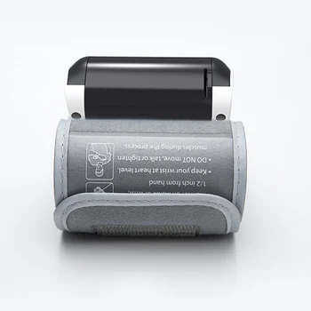 BOXYM Monitor Lekársky Digitálny LCD Zápästie Krvný Tlak Automatické Sphygmomanometer Tonometer Zápästie Krvný Tlak Mete Tonometer