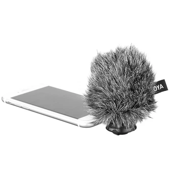 BOYA DM-200 Digital Stereo Mikrofón Mobilný pre iPhone Xs Max Xr X 8 7 Plus Kondenzátora Záznam Mikrofón s Lightning Vstup