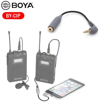 BOYA Mikrofón BY-CIP2 TRRS TRS Kábel, Adaptér 3,5 mm pre mic iPad, iPod Touch, iPhone BY-WM8 BY-WM6 BY-WM5 Mikrofón Príslušenstvo