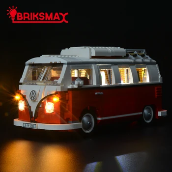 BriksMax Led Svetla Kit Pre 10220 T1 Camper Van , Č Modelu Auta