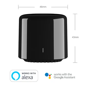 Broadlink RM Mini3 con IR+4G+WiFi Diaľkové Ovládanie Hlasom Kompatibilné Alexa Domovská stránka Google rm mini3 4G WiFi IČ Fastcon Radič