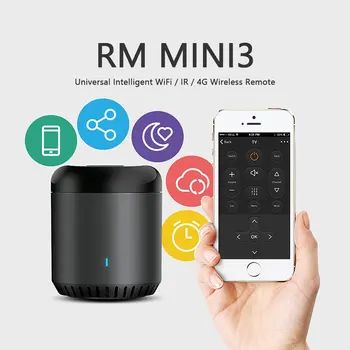 BroadLink RM Mini3 IR Ovládanie Hub,Smart Home Wi-Fi Povolená Infračervené Univerzálne Diaľkové Ovládanie, Jeden za Všetkých Ovládaná TV PVR VDO DVD