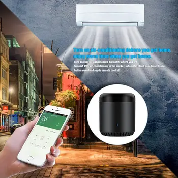 Broadlink RM Mini3 Univerzálny WiFi 4G IR Diaľkové ovládanie Prostredníctvom APLIKÁCIE Ovládanie Inteligentných Domov Pracuje S Alexa Echo Google Domov Mini RM4