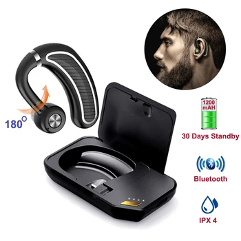 BT14 Business Bezdrôtové slúchadlá Bluetooth Slúchadlo vstavaná batéria 300mAh prípade headset, Handsfree Eardubs pre IOS android telefónu