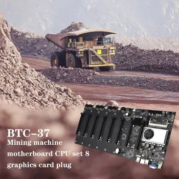 BTC-37 Baník Doske CPU Nastaviť 8 Video Card DDR3 Pamäť, Integrovaná VGA Rozhranie Nízka Spotreba Energie