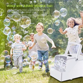 Bublina Stroj Automatické bublifuk Party, Narodeniny, Svadobné Bublina Maker Letné Vonkajšie Hračky pre Deti Dropshipping