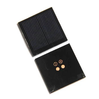 BUHESHUI 0,2 W 1V 500MA Mini Solárny Panel Polykryštalických Solárnych Buniek Modul DIY Solárne Nabíjačky Batérií Štúdia Epoxidové 40*40 MM 10pcs