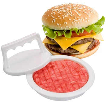 Burger Stlačte Hamburger Patty Maker,Funguje Najlepšie pre burger. baviť Auta, Hamburger Patty Maker pre Grilovanie, umývateľné v Umývačke riadu, Regula