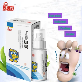Bylinné Foot Spray Peeling Mozole Cutin Antibakteriálne Dezodorant Prášok Proti Svrbeniu Potu Zápach Obuvi Kvapaliny Anti-huby Sprej