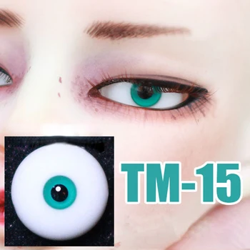 Bábika oči Malé iris black Eye žiak zelené sklo oči, na 1/3 1/4 1/6 BJD SD DD MSD YOSD Strýko doll eyes bábika príslušenstvo TM-15