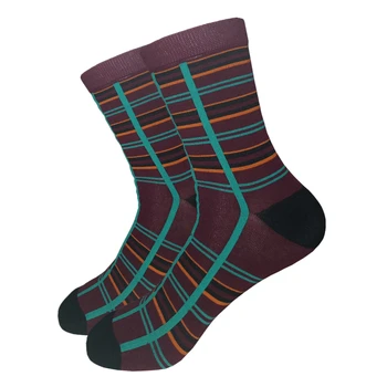 Calcetines Hombre Štandardné Nylon 2019 Top Fashion Nové Oblečenie Mužov Ponožky Vysoko Kvalitné pánske Prekladané Bavlnené Ponožky, Šťastný 5 Párov