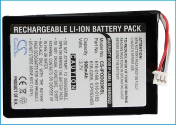 Cameron Čínsko 900mAh Batéria pre iPOD Photo,iPOD U2 20 GB Farebný Displej MA127,Foto 30GB M9829,616-0206