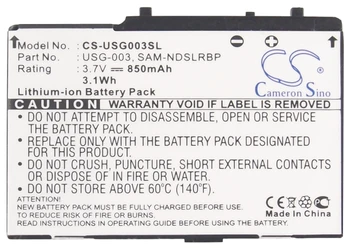 Cameron Čínsko Batéria 850mAh C/USG-A-BP-EUR, SAM-NDSLRBP, USG-001, USG-003 pre Nintendo DS, DS Lite