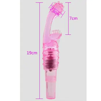 Candiway Ružová Vysokej Rýchlosti Vodotesné Vibračné Prút G Bod Masér Stimulovať Vaginálny Orgazmus Dospelých, Sexuálne Hračky Pre Pár 1PC