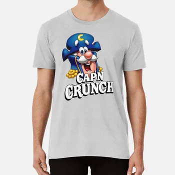 Capn Krízy T Shirt Captain Crunch Potravín Cereálií Pohode Zábavné Celkom Hacker Hacking Programátor