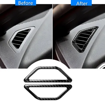 Carbon Fiber Auto Interiéru Strane výstupu Vzduchu Palubnú dosku-Klimatizácia Ventilačné Zahŕňa Auto Samolepky Pre Subaru BRZ Toyota 86 2013-2020