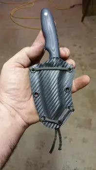 Carbon fiber Panel Plechové Dosky, Takže DIY Kydex Pištole a Revolvery Krájač K Plášť Prípade Opasok Nity Očko súprava Náradia