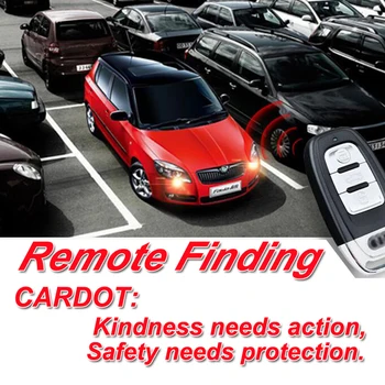Cardot vzdialená push Start Stop motora Keyless Entry system Smart Auto Alarm
