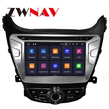 Carplay Android 10 Obrazovke Prehrávača GPS Na Hyundai Elantra 2011 2012 2013 Avante MD Auto Rádio Stereo Multimediálny Prehrávač Vedúci Jednotky