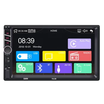 Carplay Android AUTO 2 din auto Multimediálny Dotykový Displej MP5 Prehrávač zrkadlo odkaz autoradio/SD FM/USB/AUX/Bluetooth 7