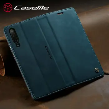 CaseMe Pre Xiao Mi9 Retro Magnetické Peňaženky, Kožené puzdro Pre Xiao 9T Redmi K20Pro Luxusný Stojan Flip Ochranný Kryt Prípade Capa