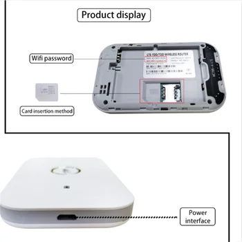 CAT4 SIM Kartu Modem 3G/4G Wifi, Wireless/Portable/Mini Routeru 150M Mobile Hotspot LTE FDD TDD Vrecku Batérie Siete MIFI Odomknúť