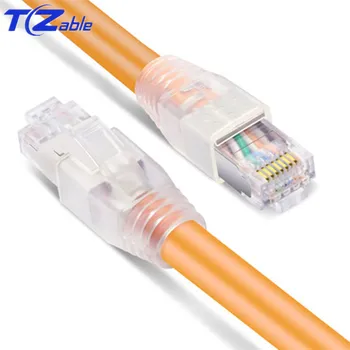 Cat8 Sieťový Kábel RJ45 8p8c 40Gbps Ethernet Line Cat8 Smerovač Siete Jumper Internet Linka Na Male Male Male 1/2/3/5/8/10 Metrov