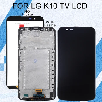 Catteny K10 TV Lcd Dotykový Displej Snímač S IC Digitalizátorom. Montáž Pre LG K10 K430 K430DS K420N 420N K410 K410TV Displej
