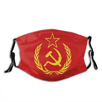 CCCP zväzu Sovietskych Socialistických Republík ZSSR Reutilizable Mascarilla kosák A KLADIVO Masky S Filtrami