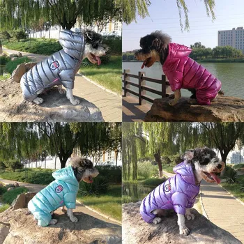Chihuahua Oblečenie Zimné Psa Bundy Nepremokavé Oblečenie Pre Psy, Pre Malé Psy Yorkshire Jumpsuit Shih Tzu Kabát Šteňa Oblečenie
