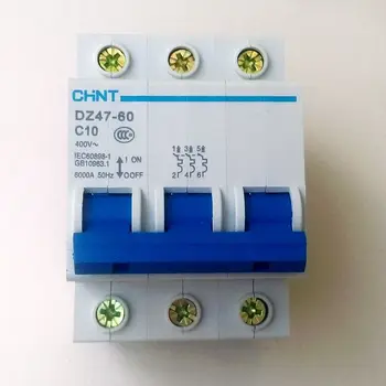 CHINT C45N Mini Istič DZ47-60 3P C10A 400V ISTIČE