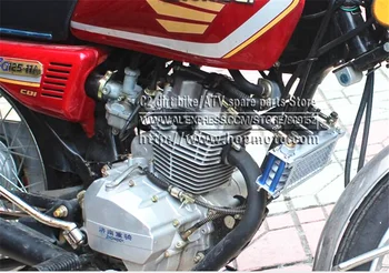 Chladič oleja radiátor Zakrivený lúč Dirt Bike Pit Bike Monkey Racing Motorcyle Vysoký výkon refires príslušenstvo Kayo BSE