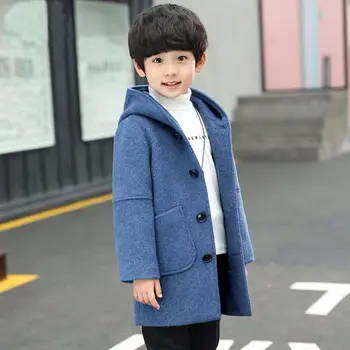 Chlapci vlnené kabát 2020 nové jarné a jesenné oblečenie chlapec bunda deti vlnené kabát muž vlnené kabát