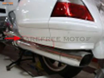 Chrome Motocykel batožinového priestoru Saddlebags Tvarovanie Panel Rám Dekorácie Pásy prípade Honda GL1800 GOLDWING 2001-2011