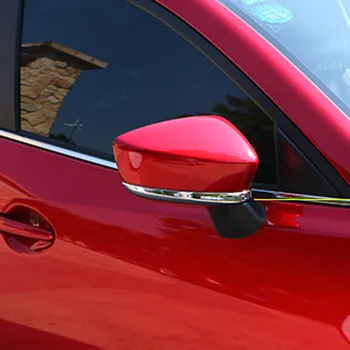 Chrome Spätné Spätné Bočné Zrkadlo Pásy pre Mazda 6 Mazda6 Gj Atenza kombi Sedan 2016 2017 Auto Styling Príslušenstvo