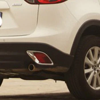 Chrome Zadné Ostrohové Hmlové Svetlo Lampy Zahŕňa Výbava pre Mazda CX-5 CX5 2012 2013 2016 Auto Styling Príslušenstvo 2 Ks