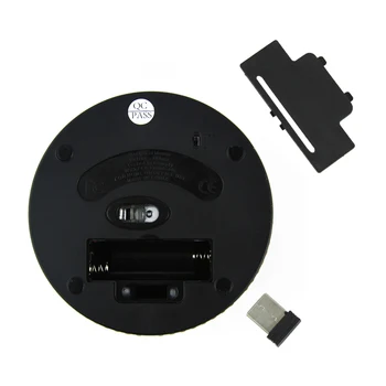 CHYI Bezdrôtová Optická Myš Basketbal Dizajn Mini 3D Myš USB Home Office Veľký Dar Chlapec Na Počítač PC, Notebook Ploche