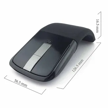 CHYI Bluetooth Skladacie Bezdrôtová Počítačová Myš Ergonomický Optické Mause Arc Touch 3D Skladanie PC Slim Myší Microsoft Notebook