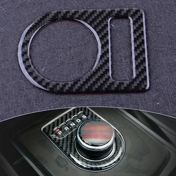 CITALL Auto Uhlíkových Vlákien Konzoly Radenie Okno Panel Kryt Rámu Orezania vhodné pre Jaguar XE XF XJ F-TEMPO