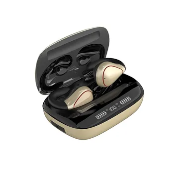 Clip-ear TWS Bluetooth Slúchadlo 1200mAh Plnenie Prípade Nepremokavé Športové Bezdrôtové Slúchadlá HiFi Stereo Zníženie Hluku Eardbuds