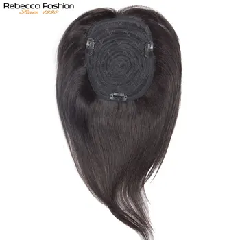 Clip In Ľudské Vlasy Rany Celý mechanizmus Vyrobený Fringe príčesky Brazílsky Rovno Remy Vlasy Toupees Mulčovače Pre vypadávanie Vlasov