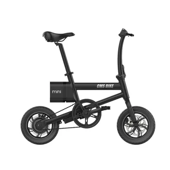CMSBIKE Smart Skladací Elektrický Bicykel 36V 250W 12 Palcové Pneumatiky 25km/h Max Rýchlosť Skladací Elektrický Bicykel S LED Displej