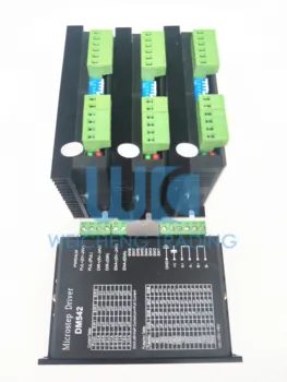 CNC Router elektronické stavebnice 4pcs DM542 ovládač+ 4pcs NEMA23 1.8 N. M DC motor +350W 36V napájanie +4axis mach3 pohybu karty