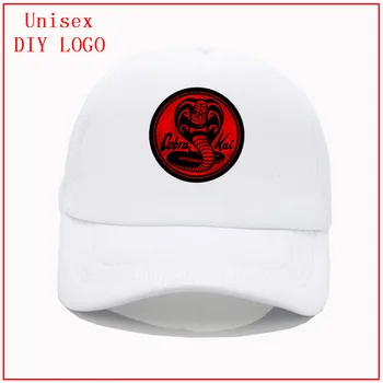 Cobra Kai znak - Červený tlač šiltovku Mužov čiapky ženy čiapky Letné Trendy pop Spp Nové Mládež Joker slnko klobúk Pláži Clonu čiapky
