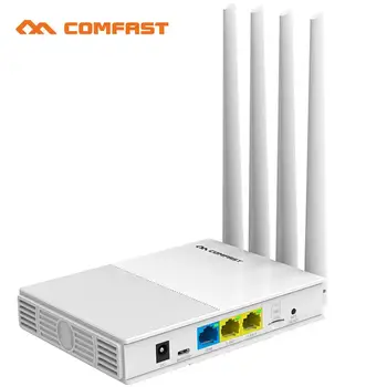 COMAFST CF-E3 2.4 GHz Wireless Wifi Router Vonkajšie 4G SIM Karty Bezdrôtového Smerovača pre Priemyselné použitie CPU vysokorýchlostné WiFi Router USPlug