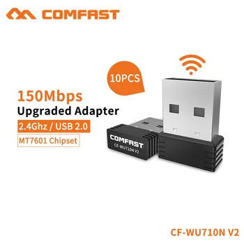 COMFAST 150Mbps 2dbi Mini Anténa Bezdrôtového Wifi Adaptéra USB Wifi Prijímač Sieťová Karta vysokorýchlostné Wifi Adaptador CF-WU710N-V2