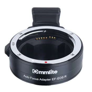 Commlite Elektronické AF Objektív Mount Adaptér pre EF/EF-S Objektív Canon EOS R RP RF-Mount EF-EOS R Kamera, Auto Focus